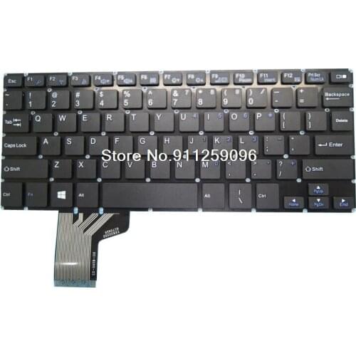 Laptop Keyboard For XIDU For PhilBook Pro XN116B XN116A 11.6" English US Black Without Frame New