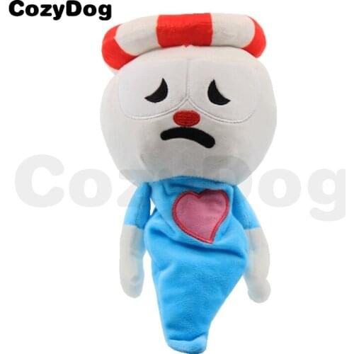 27 CM Hot Sale Legendary Chalice Plush Toy Doll Game Cuphead Stuffed Toys for Children