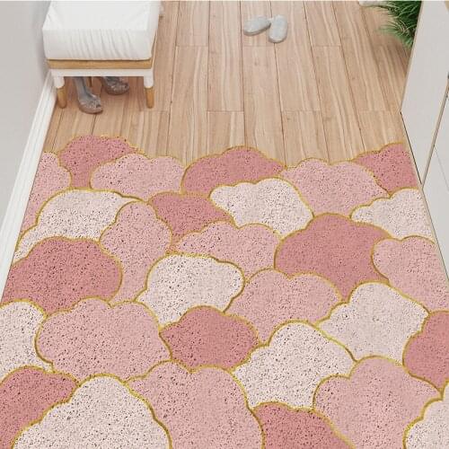 New Style Cartoon Doormat Non-slip PVC Kitchen Mat Bath Mat Entrance Doormat Custom Washable Can Be Cut Home Floor Mats Carpet