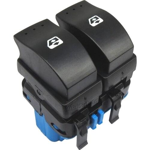 Switch Assy For RENAULT MEGANE II 2 SCENIC II GRAND SCENIC II 2002-2009 ELECT. WINDOW LIFTER SWITCH Button FRONT OE: 8200107772