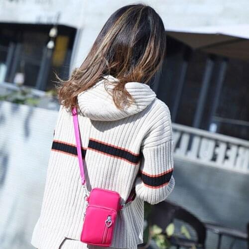 Crossbody Mobile Phone Shoulder Bag Pouch Case Belt Handbag Satchel Purse Wallet