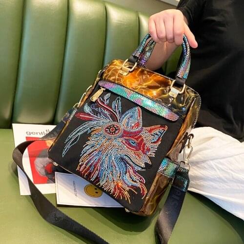 Animal Prints Crossbody Bags for Women Top Handle Handbag Tote Shoulder Designer Sac A Main Crossbody Fancy Fills Bolsos