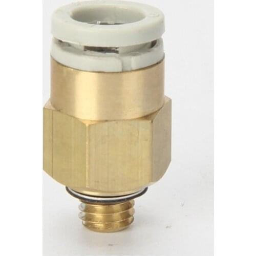 SMC type High quality fittings KJH Male Connector One-Touch Miniature hex straight through Mini Fittings Pneumatic Components