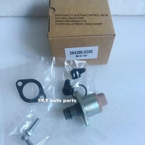 High QUALITY SUCTION CONTROL VALVE SCV Valve 294200-0300 ,294200 0300,294000-0170