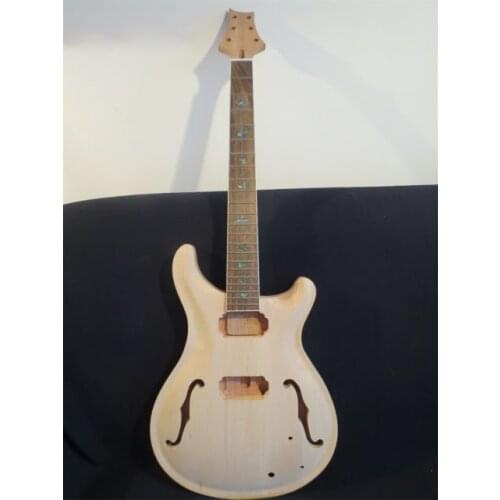 Top grade Unfinished electric guitar body with neck