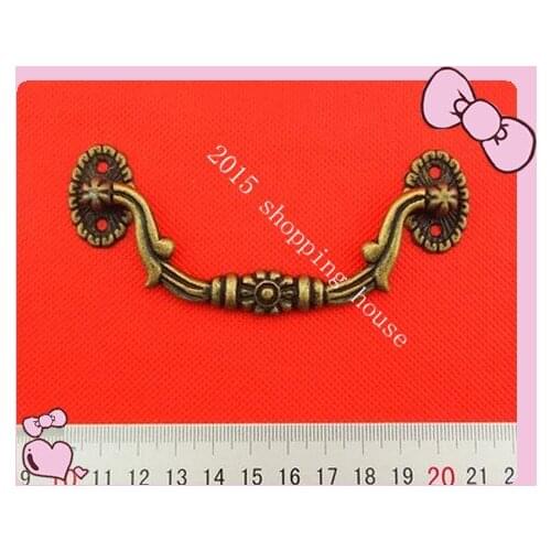 Box Knobs Zinc Alloy Handle Bronze color Drawer Wooden Jewelry Box Handles For Hardware supplies