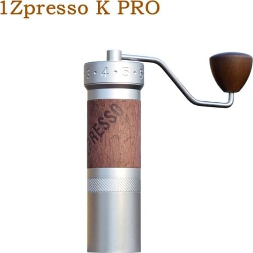 1Zpresso K PRO Portable coffee grinder for pour over coffee & Espresso hand grinder stainless-steel heptagonal conical burr