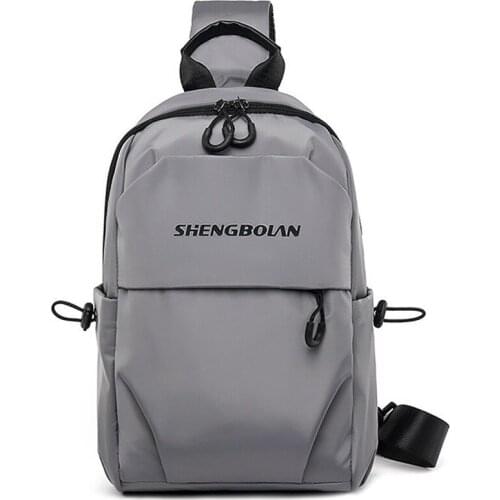 2020 New Fashion Chest Bag Mens Casual Multifunctional Shoulder Bag Business Messenger Bag