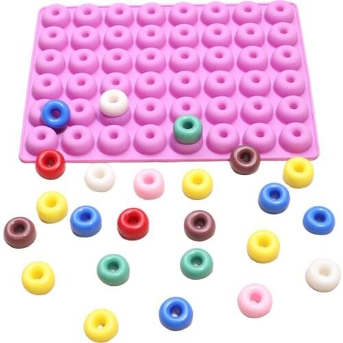 48 Cavity DIY Circle Silicone Choolate Mold For Baking Cake Decorating Tools Jelly Candy Circle Moulds