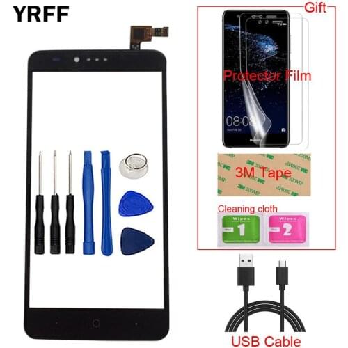 6'' Touch Screen Digitizer For ZTE Zmax Pro Z981 Front Glass TouchScreen Touch Screen Accessories Repair Tools Adhesive Wipes