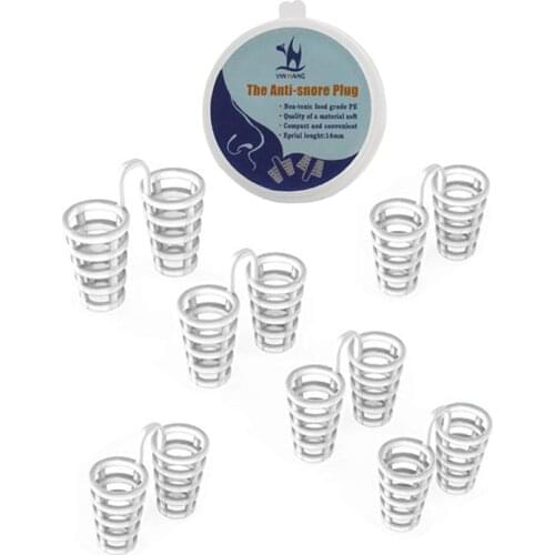 6pcs Healthy Sleep Aid Equipment stop Snoring 1antihrap Help breathe easier nasal dilator More Easily Breathing Plug Expander