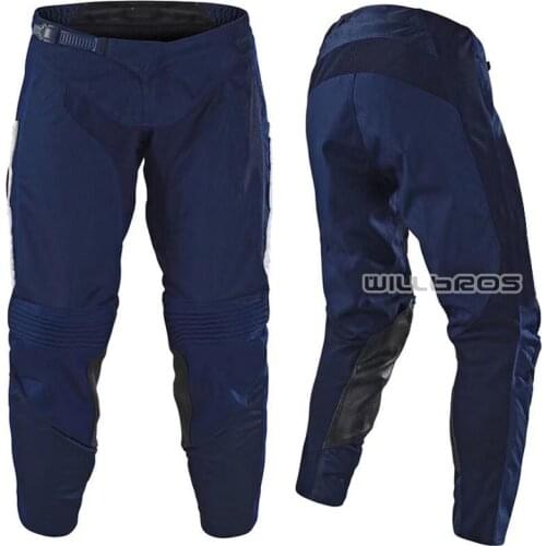 Motocross Racing Trousers Sprint Race Motor Blue Pants Mountain MX Dirt Bike Offroad Cycling Motorbike Traveling Men