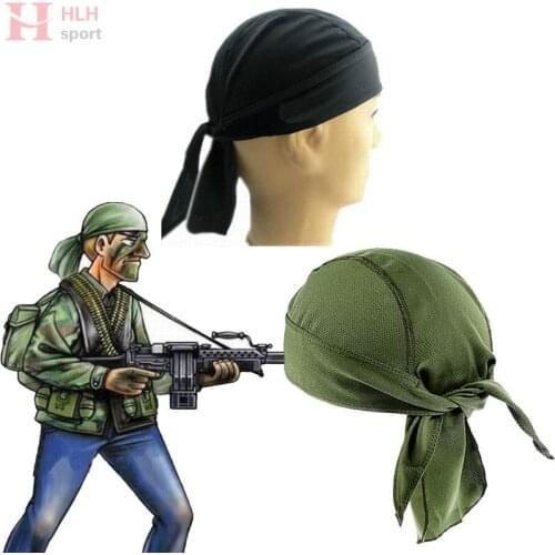 Quick Dry Tactical Cap Head Scarf Pirate Headscarf Hunting Riding Bandana Headscarf Ciclismo Pirate Hat Hood Headband