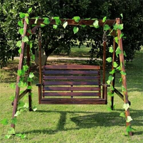 Wood Hanging Garden Chair Balcony Courtyard Rocking Chair Outdoor Swing Beach Chair