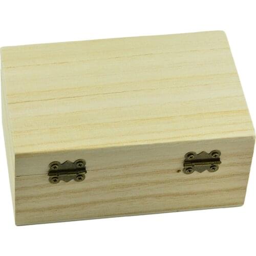 Delicate Wooden Storage Box Case for Jewelry Small Gadget Gift Wood Keepsake Home Tabletop Desk Ornaments