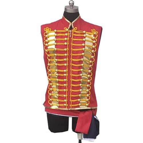 2019 Musical Les Miserables Enjolras Cosplay Costume Vest Coat Jacket For Men Halloween Party Opera Stage suit Custom Made