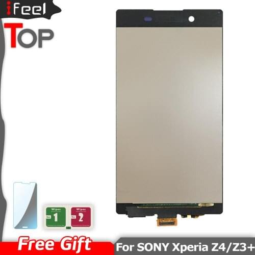 New 100% Tested LCD Display Touch Screen Digitizer For Sony Xperia Z3 Plus Z4 E6553 E6533 E5663 Z3+ 5.2" Repair Assembly