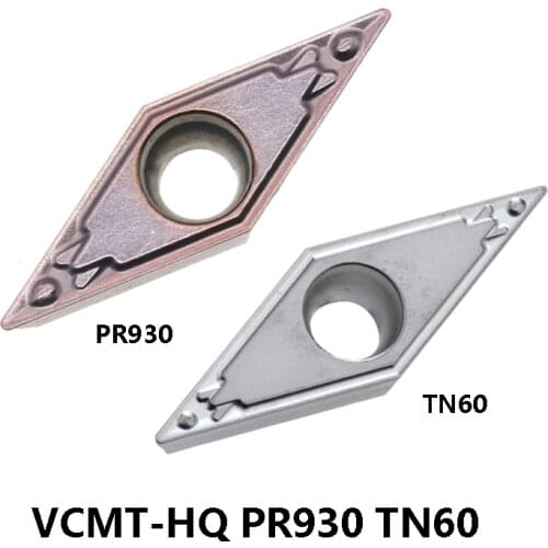 Original Turning Tools VCMT110304 VCMT160404 VCMT080202 VCMT080204 HQ PR930 TN60 VCMT 110304 Carbide Inserts Lathe Tools