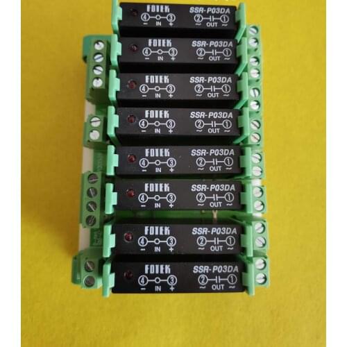 Original imported solid state amplifier Taiwan FOTEK one set SSR-P03N-8P SSR-P03DA