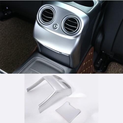 2 Pcs Refitting ABS Rear Air Conditioning Outlet Cover Trim For Mercedes Benz W213 E Class 2016 2017 2018 Car Accessory