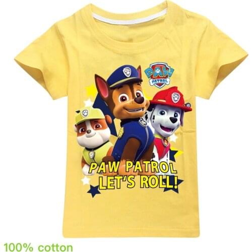 PAW PATROL Girls' Printed T-Shirts