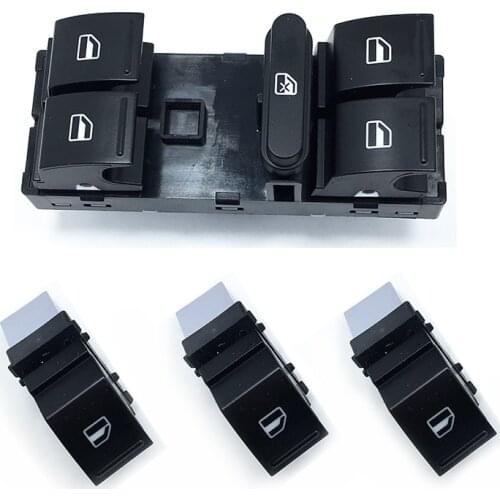 1Set OEM Electric Window Regulator Switch For Golf 5 6 Jetta MK5 Mk6 Tiguan Touran Passat B6 B7 1K4 959 857 B 7L0 959 855 B