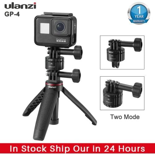 Ulanzi Universal Gopro 8 Max 7 6 5 Accessories Magnetic Qucik Switch Release Installation Setup Mount 1/4 Screw Gopro Base