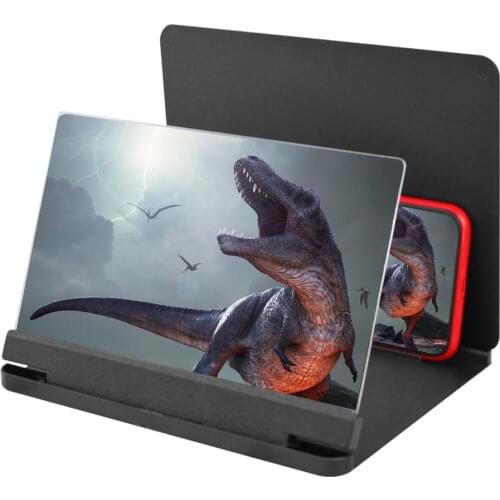 9 inch Folding HD Screen Amplifier Magnifier 3D HD Mobile Phone Magnifying Glass Stand Phone Bracket Holder Projector Bracket