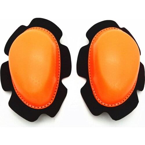 In Stock Universal knee sliders motorcycle protective kneepad Kneepad Sliders Same as photo shown orange