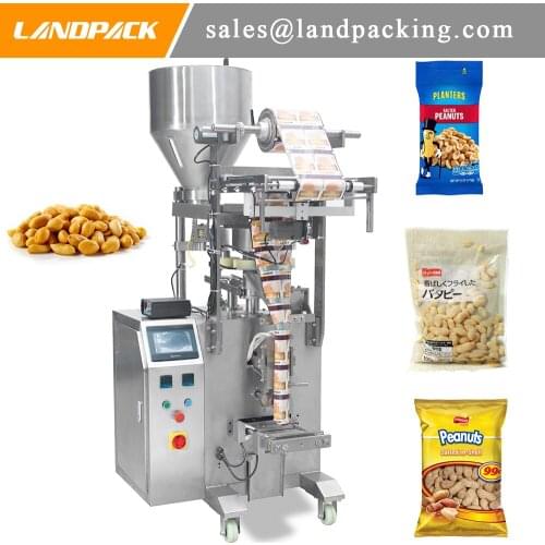 Vertical Form Fill Seal Standup Pouch Packaging Machine For Granule Peanut