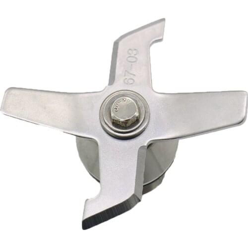 Stainless Steel Hardened Four Mixing and Cutting for TWK jtc 767 800 Blades Knife Ice Crusher for Juicer Blender Parts 67-03