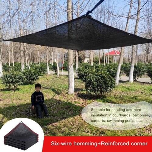 Shade Cloth Cover garden shade net shading rate 90% 2m x 2m add 8 tie balls