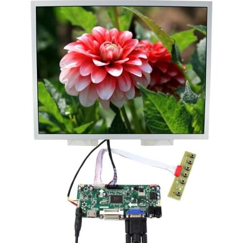 HD MI DVI VGA Audio LCD Controller Board 15inch LQ150X1LG96 1024x768 LCD Screen