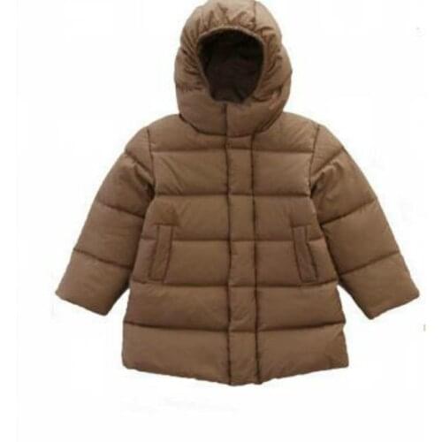 Winter Hooded Down Jacket 2019 Child Thickened Boy Girl Jacket Long Baby New Duvet Thick Warm Cute Coat baby clothes Down Jacket