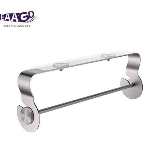 1Set Toilet Paper Holder Stainless Steel Kitchen Bathroom Tissue Holder Roller Wipes Paper Towel Dispenser