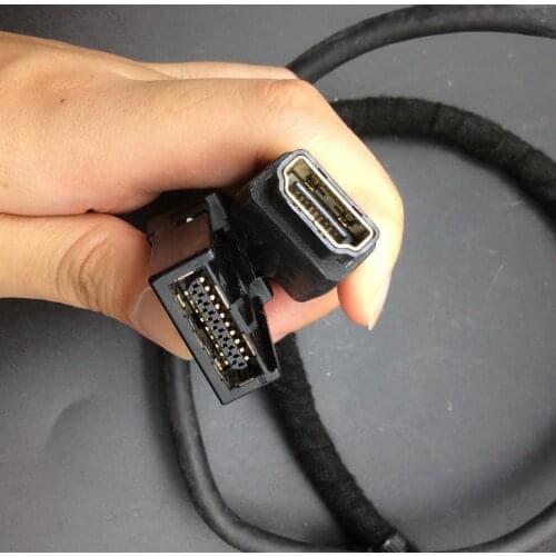 1pc used for Honda VEZEL Crider CRV 9th Accord Jade Mitsubishi Trumpchi HD line GA6HDMI wire mutual control cable DA screen