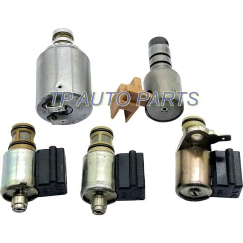 5 pieces for 1 set Transmission Solenoid Kit Compatible With Isu-zu Troo-per Rod-eo Pass-port 1990-99 OEM 4L30E