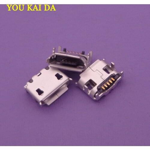 50pcs Brand New Micro mini USB Jack Charging Socket connector For ONDA Tablet PC PAD V919 3G Air V116W v891w 7.2 feet big horn