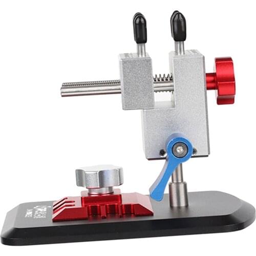 Aluminum Model Building Tool 2-in-1 Vise Unviersal Tool Holder Work Station for GM Gundam Hobby Model Making Crafts