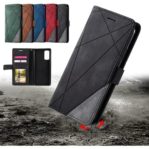 Leather Flip Case For Huawei P40 Lite E P30 Pro P20 Lite P Smart 2021 Mate 40 Pro Mate 10 Lite Y5P Y6P Book Card Wallet Cover