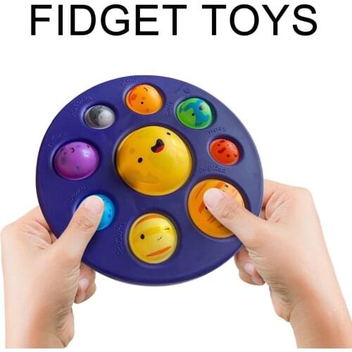 Симпл димпл Simple Dimple Fidget Sensory Toy Cute Stress Relief Antistress Board Autism Anxiety Fidget Toy For Kids антистресс