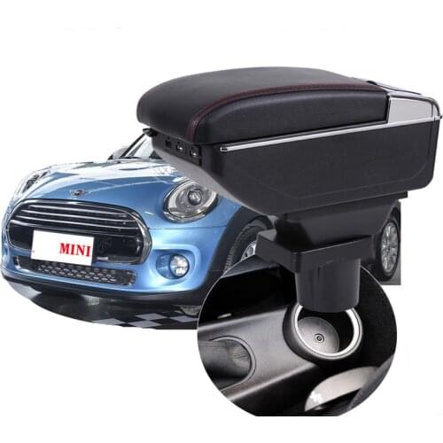 For MINI Cooper R50 R52 R53 R56 R57 R58 F55 F56 F57 Countryman R60 F60 Armrest box car accessories styling