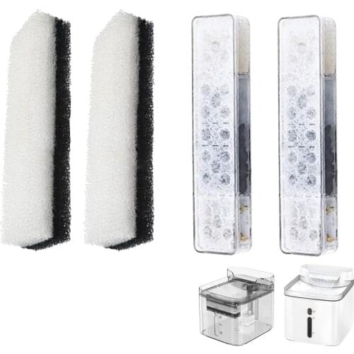 2pcs Super filter elements for CY0006, pet cat dog water dispenser filters, Six-layer filtration system
