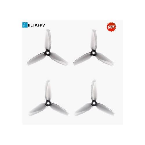 Gemfan 4032 3-Blade Propellers 5mm Shaft 1506 Motors Prop Disk Diameter 102.2mm Clear Gray