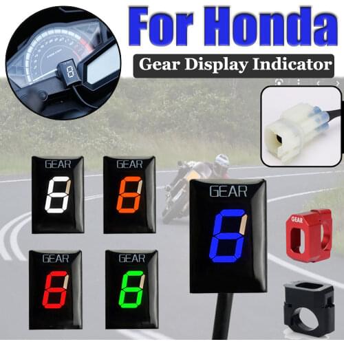 Motorcycle Gear indicator For Honda CBR600RR CBR1000RR CBR400RR CBR600F CBR300R CB500F CB500X CMX300 CMX500 CRF250 Gear display