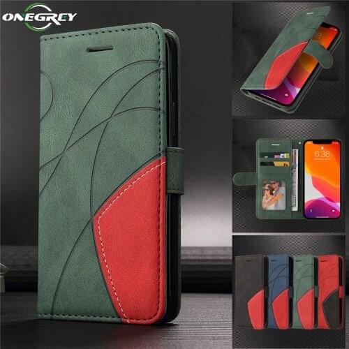 Classic Leather Wallet Phone Case For iPhone 12 Mini 11 Pro X XS Max XR 8 7 6 6s Plus 5 5s SE 2020 Flip Card Slot Lanyard Cover