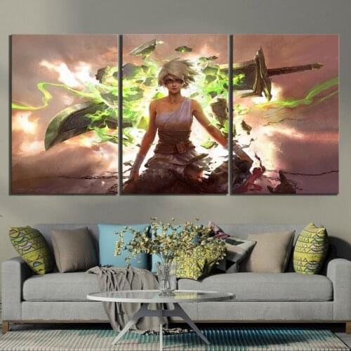 3 Pieces LOL Wall Art Modular Poster Hd Prints Painting Canvas Game Pictures for Living Room Bedroom Home Decoration