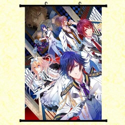 Uta no Prince Sama Anime Kurusu Syo Ittoki Otoya Anime Painting Fabric Wall Scroll poster cosplay Home Decor Gifts