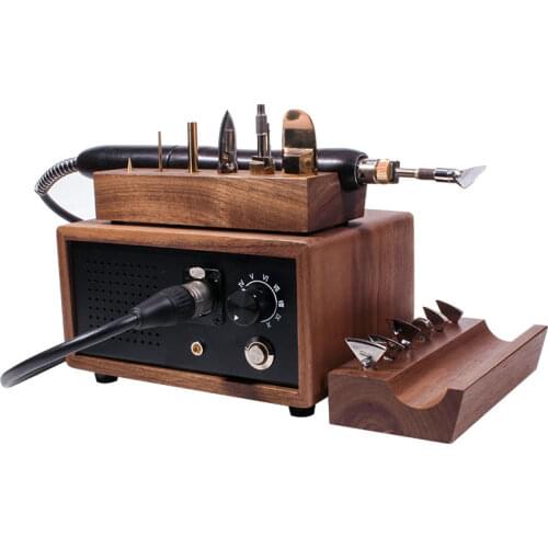 Edging Machine French Leather Electric Heating Manual Leather Art Edge Drum Crimp