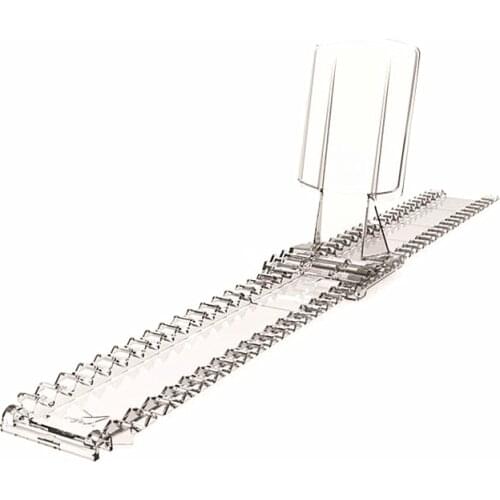 Plastic Supermarket Shelf Baffle Strip Back Support for Commodity Package Arrange Sliding Match Rail Length Breakable 2sets